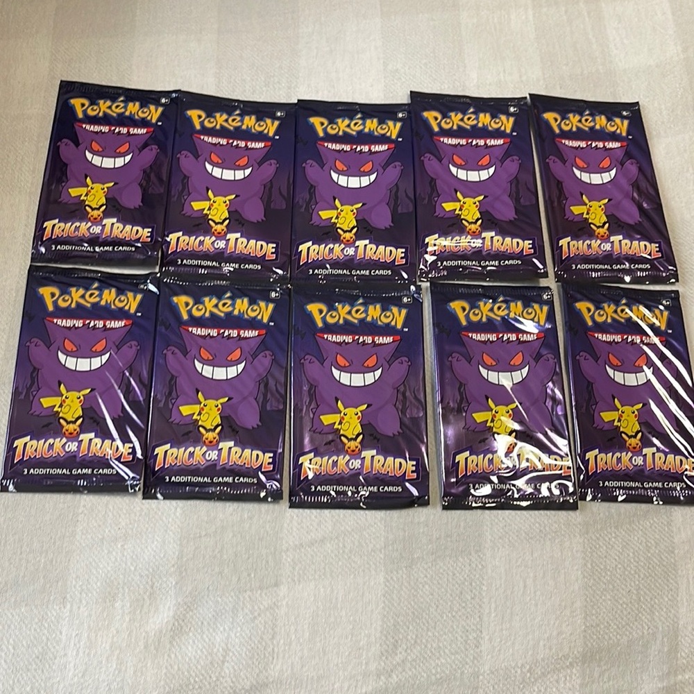 COPY - Pokémon trick or trade booster packs (10)